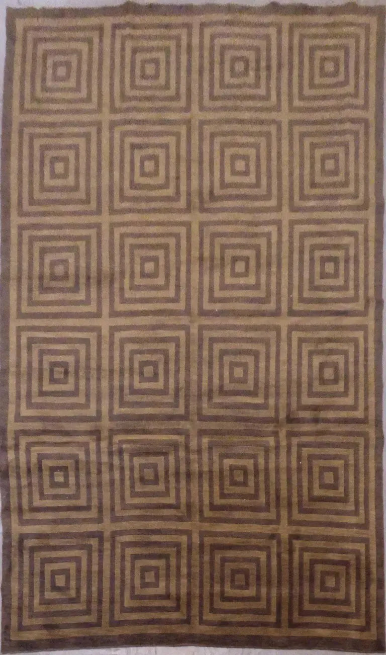One Of The Kind Indian Modern Design Rug 8'0" X 11'0"